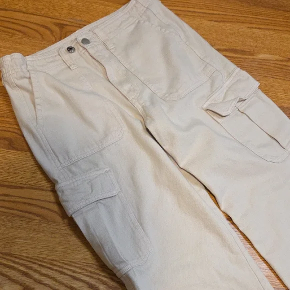 Altar'd State Tan Cargo Jeans - Picture 3 of 6